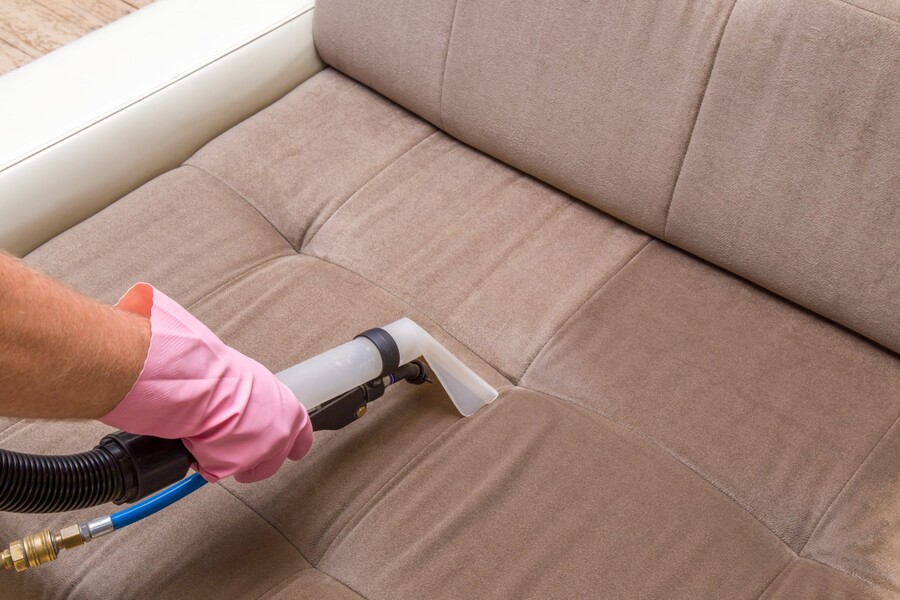 Upholstery cleaning by G&F Cleaning Services